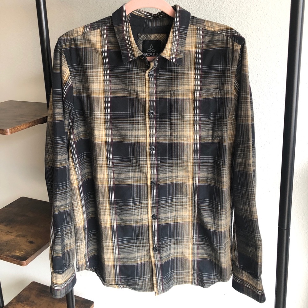 PrAna Casual Button Down